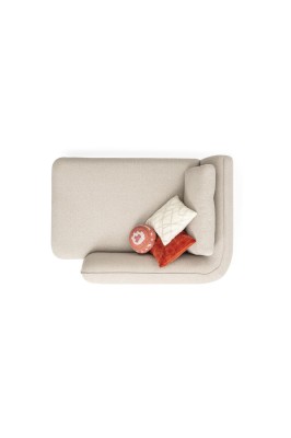 Chaise longue 2x lounger chaise loungers upholstered sofa style modern design furniture