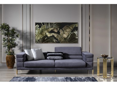 Ассиметричный 3-х местный диван с регулирующейся спинкой в современном стиле для Вашего дома и гостиной комнаты