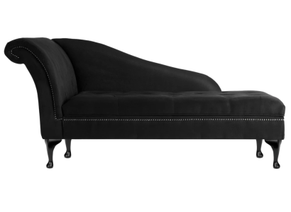 Chaiselongue Elegante Liege Chesterfield Liegen mit Knöpfen Samt Chaiselounge