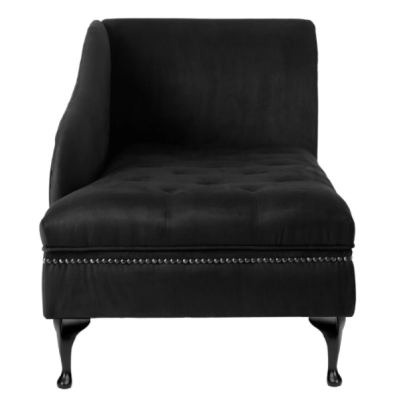 Chaiselongue Elegante Liege Chesterfield Liegen mit Knöpfen Samt Chaiselounge