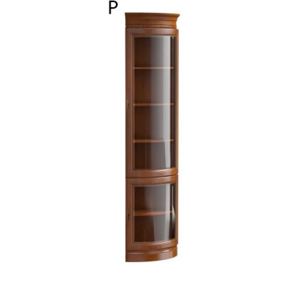 Classic Wardrobe Display case Corner cabinet Showcase cabinet Model BA-11