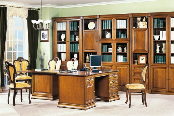 Klassische Schrank Bücherschrank Bücherregal Vitrine Vitrinenschrank Glasschrank