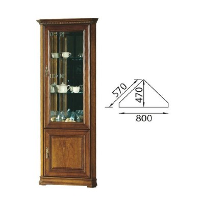 Classic r Display case Showcase Cabinet Corner Cabinet Wardrobe Solid Collector Showcases