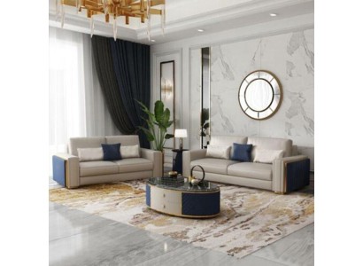 Modern Sofas Leather Sofa Couch Living landscape Sofa Seat Sofa set 3+2 Design