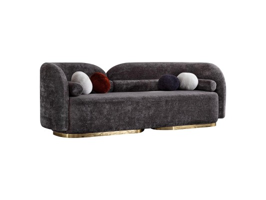 Bequemes Sofa Drei -Eierer für das Wohnzimmer modernes Stil Neues Modell