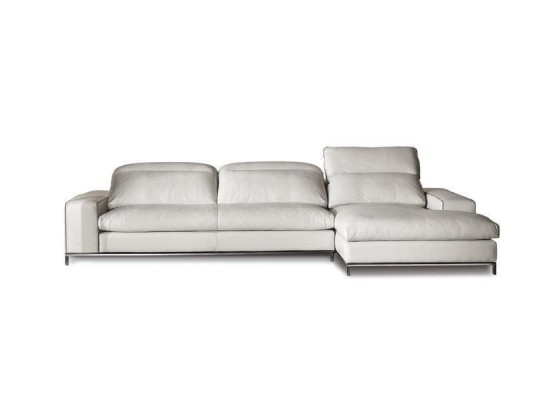 Design Ecksofa L form Couch Polster Leder Sofas Luxus Wohnzimmer Sofa