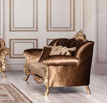 Sofagarnitur 3+3 Sitzer Luxus Garnitur Sofa Sofas Set Barock Wohnzimmer