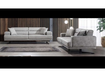 Современный роскошный комплект диванов на открытых ножках