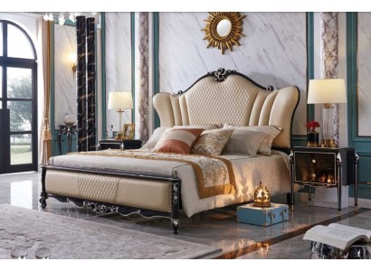 Великолепный комплект мебели для спальни выполненный в стиле Честерфилд
