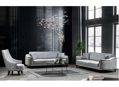 Sofagarnitur Sofa Luxus Garniur Sofas Sessel 331 Sitzer Modern 3tlg