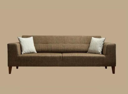 Wohnzimmer Sofa 3 Sitzer Couch Dreisitzer Polster Stoffsofa Textil