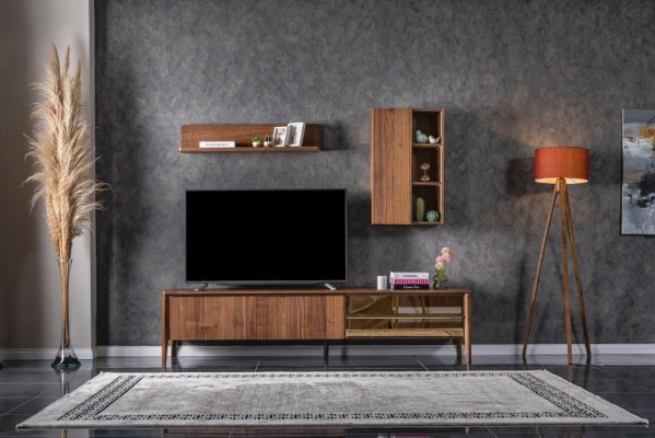 tv stand Living room TV cabinet Lowboard Sideboard Chest of drawers Wall unit Modern Wood new