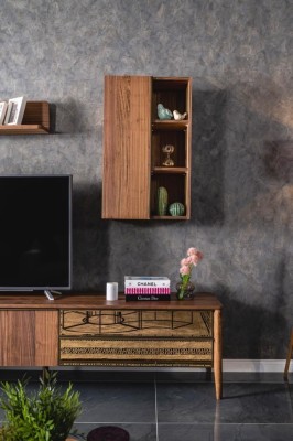 tv stand Living room TV cabinet Lowboard Sideboard Chest of drawers Wall unit Modern Wood new