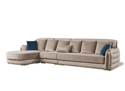 Sofa Leder L Form Couch Wohnlandschaft Ecksofa Garnitur Modern Couchen