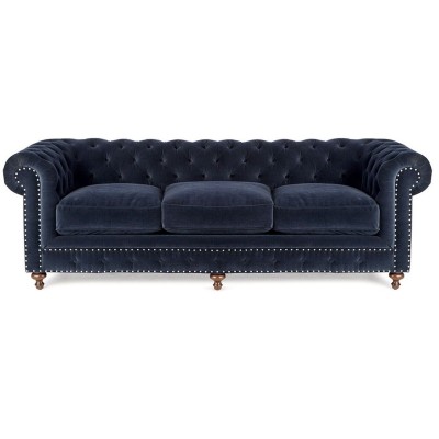 Chesterfield Sofa Couchen Polster Garnitur Couch Polster Stoff Leder