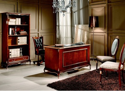 Office furniture Table Desk Italian Style Furniture Real Wood Desks