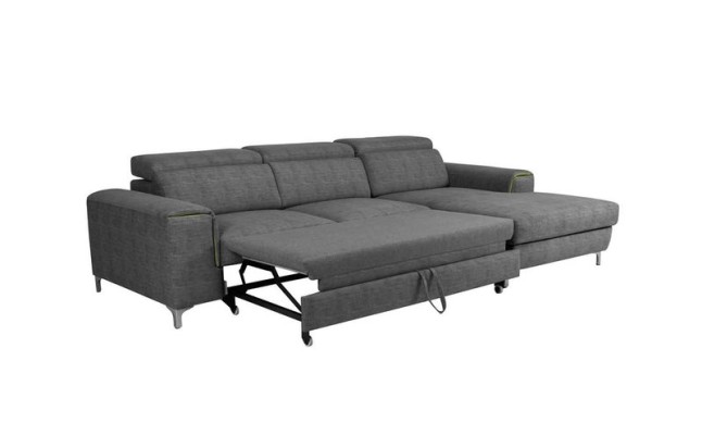 Schlafsofa Sofa Polster Wohnzimmer Ecksofa Textl Sitz Garnitur Funktions Couch