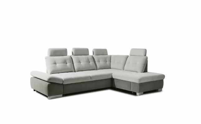 Комфортный стильный угловой диван-кровать в современном стиле для вашего дома 
