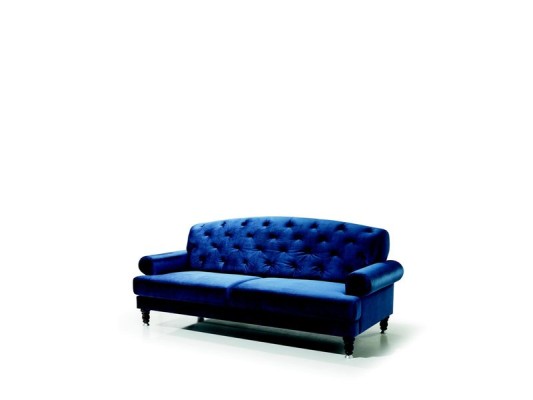 Chesterfield 3 Sitzer Designer Sofa Couch Polster Sofas Couchen Textil Lamezia