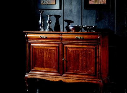 Italian Furniture Design Chest of drawers Wardrobe Brown Luxury Wood Style Baroque