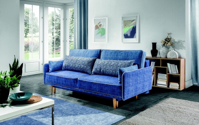 Мега комфортный современный 3-х местный диван-кровать в минималистичном стиле из Европы