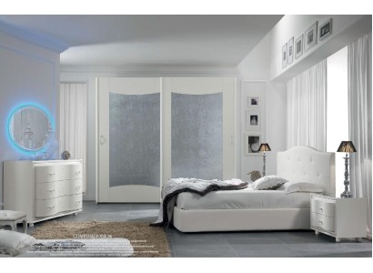 Белый деревянный комод для спальни с итальянским дизайном