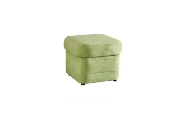 XXL Club Hocker Pufa Leder Ottoman Designer Textil Fußhocker Club Lounge 