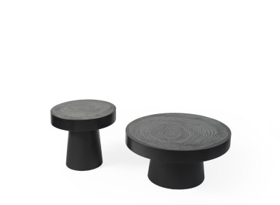 Coffee table round set 2 pcs. Side table Bedroom Tables Design
