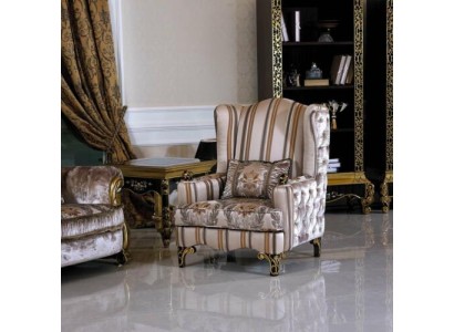 Элегантное ультра комфортное кресло с классическом стиле Барокко Рококо
