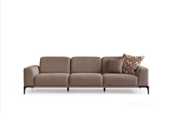 Wohnzimmer Dreisitzer Sofa 4 Sitzer braun Sofas Neu Couch Luxus neu