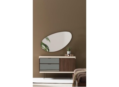 Chambre à Coucher Console Armoires Luxe Bois Avec Verre Moderne Design