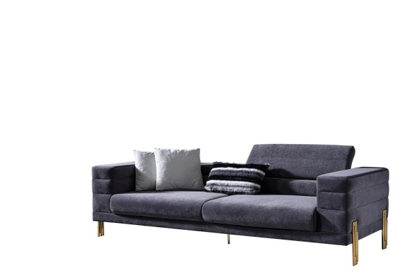 Sofagarnitur Komplette Couchgarnitur Sofa Sitzer Stoff Modern Set 4tlg