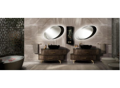 Дизайнерская мебель для ванной комнаты, набор из 6 предметов итальянского качества
