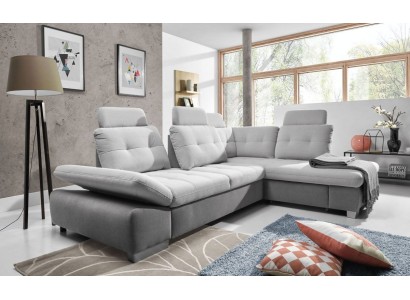 Многофункциональный комфортный угловой диван-кровать в современном стиле 